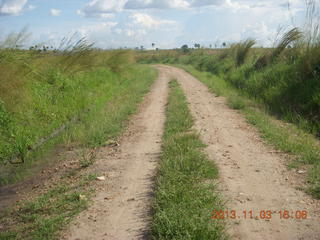 Uganda - eclipse site run