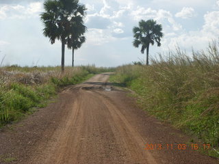 100 8f3. Uganda - eclipse site run