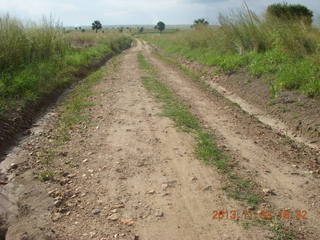 Uganda - eclipse site run