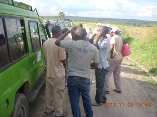 Uganda - eclipse site run