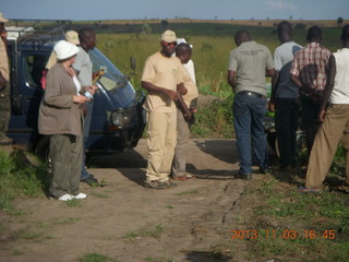 Uganda - eclipse site run