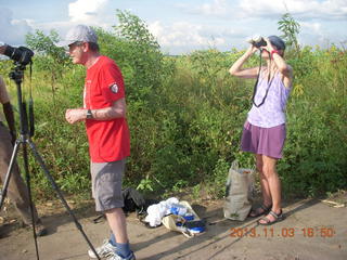 Uganda - eclipse site