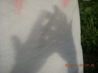 148 8f3. Uganda - eclipse site - shadows