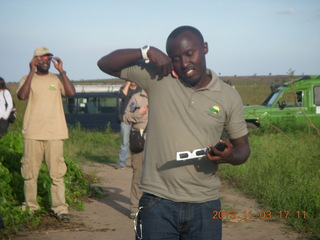 Uganda - eclipse site - ducks