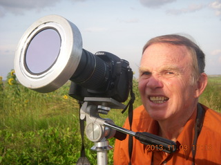 33 8f3. Uganda - eclipse site - Bill S