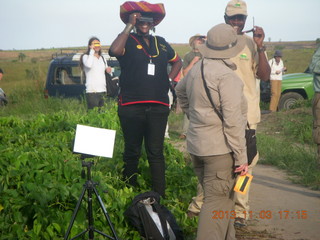 Uganda - eclipse site