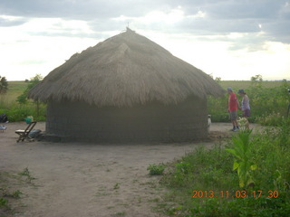 Uganda - eclipse site - clouds