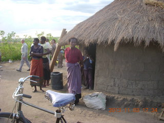 Uganda - eclipse site - one of our traveling hosts