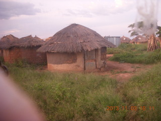 Uganda - eclipse site - clouds