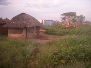 Uganda - eclipse site - clouds