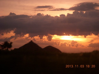 Uganda - driving back from eclipse