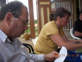 Uganda - drive to chimpanzee park - lunch