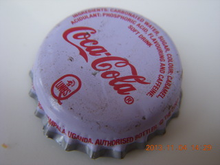 78 8f4. Uganda - drive to chimpanzee park - Coca Cola top