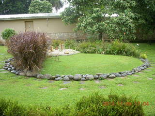 Uganda - Mountain of the Moon hotel - large birds