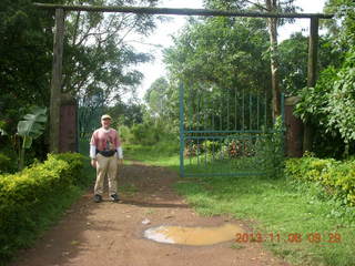 Uganda - Mountain of the Moon hotel - horn-bill bird