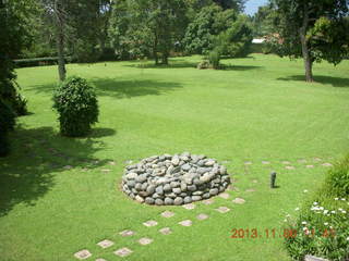 Uganda - Mountain of the Moon hotel - birds