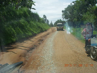 Uganda - drive from hotel to chimpanzee park