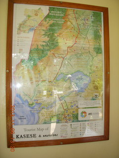 Uganda - Primate Lodge Kabile chimpanzee park map