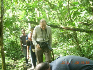 Uganda - Primate Lodge Kabile chimpanzee park - people