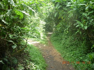 Uganda - Primate Lodge Kabile chimpanzee park - people with Adam