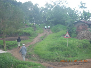 Uganda - drive back from chimpanzee park