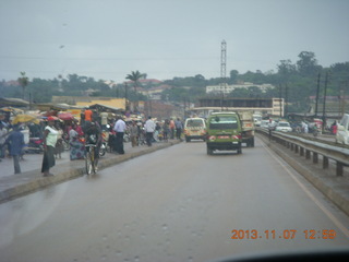 Uganda - drive back to Kampala