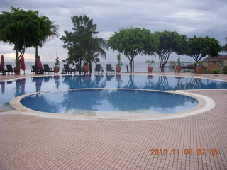 Uganda - Entebbe - Protea Hotel - rainy morning