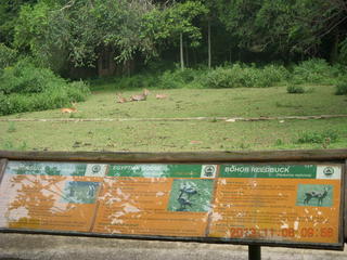 Uganda - Entebbe - Uganda Wildlife Education Center (UWEC) signs