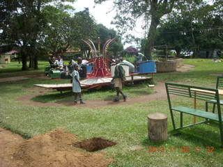 Uganda - Entebbe - Uganda Wildlife Education Center (UWEC) playground