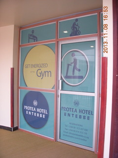 Uganda - Entebbe - Protea Hotel - gym