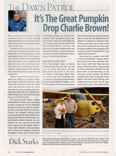 Kitplanes 2013 October - It's the Great Pumpkin Drop Charlie Brown!