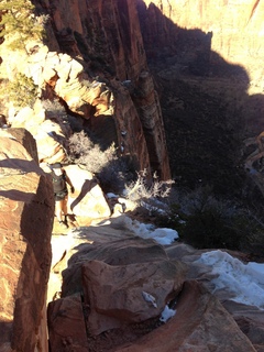 2097 8gt. Zion National Park - Angels Landing hike - Adam