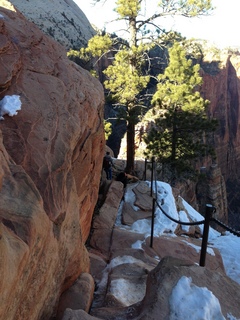 2101 8gt. Zion National Park - Angels Landing hike - Adam