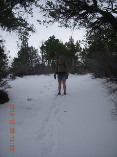 2180 8gu. Zion National Park - Cable Mountain hike - Adam