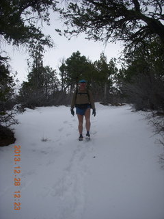 2181 8gu. Zion National Park - Cable Mountain hike - Adam