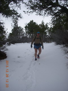 2182 8gu. Zion National Park - Cable Mountain hike - Adam