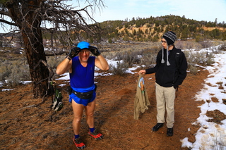 2220 8gu. Zion National Park - Cable Mountain hike - Adam, Brian