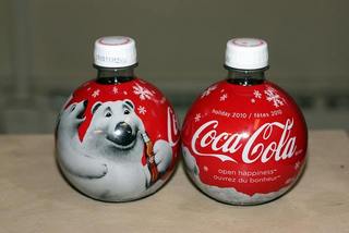 Coke Open Happiness christmas ornaments