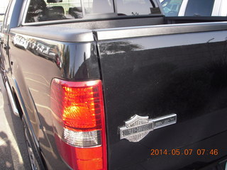 Harley Davidson Ford pick-up truck