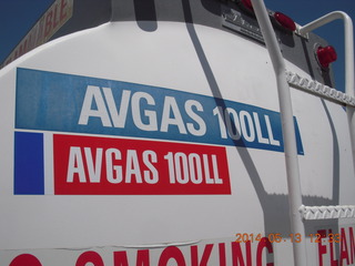 146 8md. AVGAS 100LL - AVGAS 100LL - they want to make sure you know what's in there