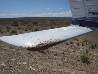 1411 8me. muddy tail on N8377W (from Willow Flats)