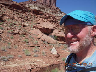 2292 8mf. Canyonlands National Park - Lathrop hike - Adam
