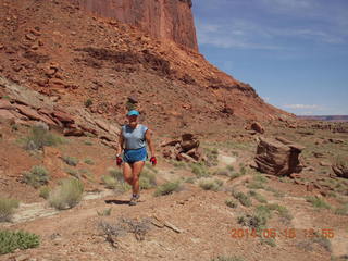 2296 8mf. Canyonlands National Park - Lathrop hike - Adam (tripod and timer)