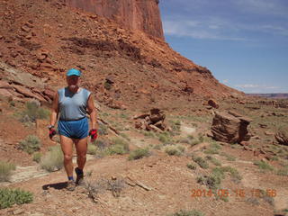 2298 8mf. Canyonlands National Park - Lathrop hike - Adam (tripod and timer)