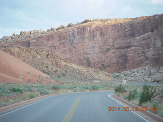 5 8mg. Arches National Park drive