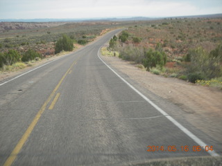 10 8mg. Arches National Park drive