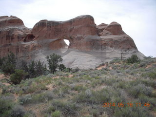 126 8mg. Arches National Park - Devil's Garden hike - Tunnel Arch