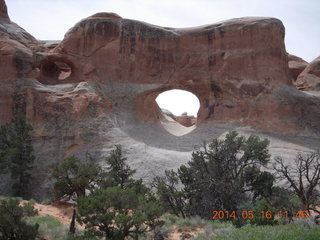 127 8mg. Arches National Park - Devil's Garden hike - Tunnel Arch