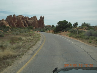 137 8mg. Arches National Park drive