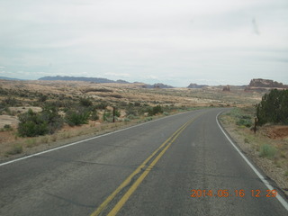 150 8mg. Arches National Park drive